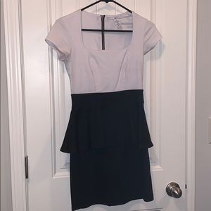 Peplum dress